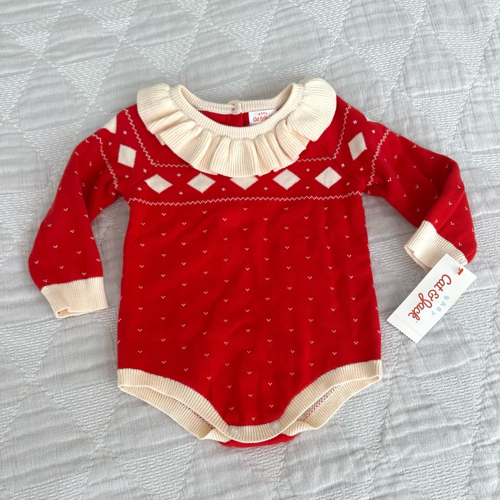 Cat & Jack Sweater Onesie